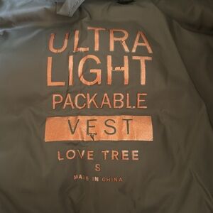 Ultra light vest!